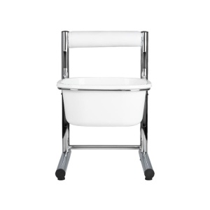 BRODZIK DO PEDICURE Z REGULOWANĄ WYSOKOŚCIĄ CHROM