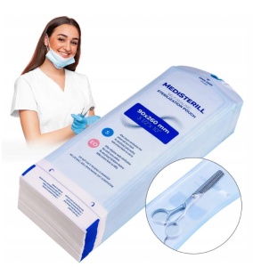 Torebki papierowo-foliowe płaskie CLAVIER 5,7 x 13 cm 200 szt.