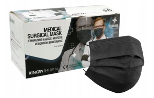 MASKA MASECZKA CHIRURGICZNA OCHRONNA 3W 50 szt.