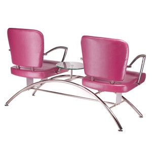 Krzesło do poczekalni LIVIO wrzos