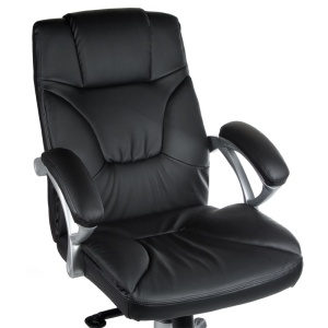 Ergonomiczny fotel biurowy Czarny
